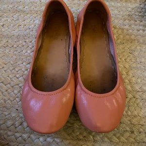 Peach Poppy Tieks